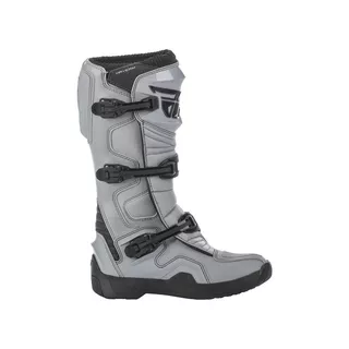 Motokrosové topánky Fly Racing New Maverik Grey Black - šedá/čierna