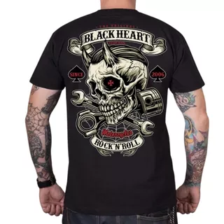Tričko BLACK HEART Liberty