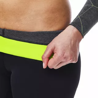 Dámske neoprénové legíny Jobe Reversible - šedo-zelená