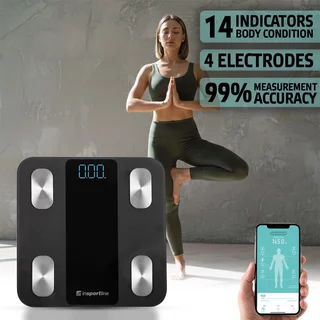 Inteligentná osobná váha inSPORTline Syncale 20