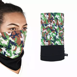 Multifunkčný thermo nákrčník Oxford Snug - Camo Green