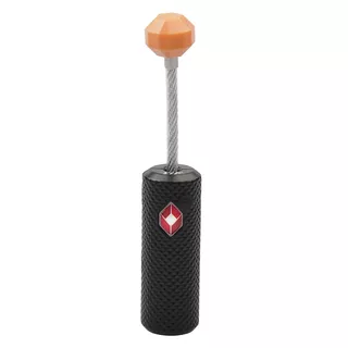 Zámok na batožinu Munkees TSA Zipper Lock - zelená