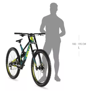 Celoodpružený bicykel KELLYS NOID 90 29" - model 2019