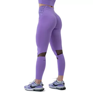 Dámske legíny s vysokým pásom Nebbia FIT Activewear 443 - Black - Lila