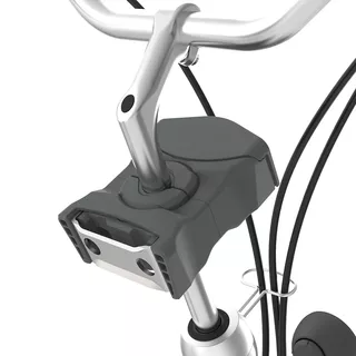 Predná sedačka na bicykel s upínacím adaptérom Urban Iki - Bincho čierna/Bincho čierna