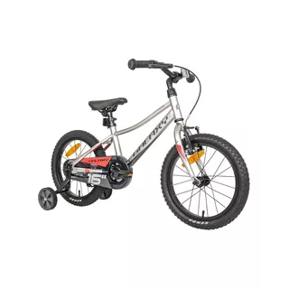 Detský bicykel Galaxy Mira 16" 9.0 - strieborná