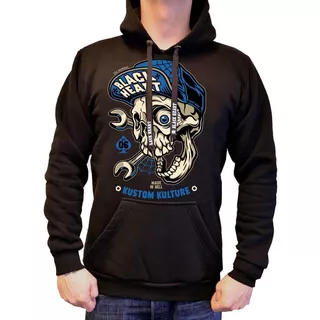 Mikina BLACK HEART Mechanic Hood - čierna - čierna