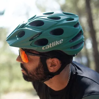 Cyklo prilba CATLIKE Leaf - svetlo šedá