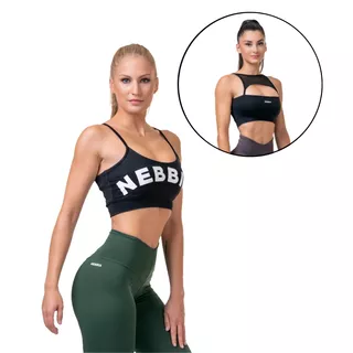 Športová podprsenka Nebbia Classic Hero 579 - Black - Black