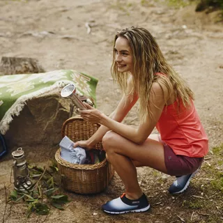 Dámske športové tielko Jobe Discover Coral - lososová