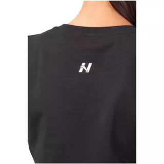 Dámsky voľný crop top Nebbia Minimalist Logo 600 - Cream