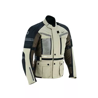 Pánska touringová moto bunda BOS Maximum - Gray