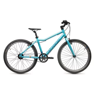Ultra ľahký juniorský bicykel Academy Grade 5 Belt 24" • 130-145 cm • 9,5 kg - tyrkysová