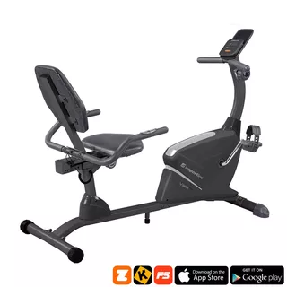 Recumbent inSPORTline Varis - čierna - čierna