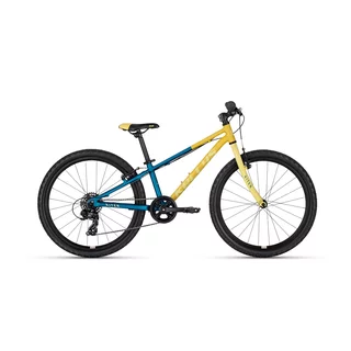 Odľahčený juniorský bicykel KELLYS KITER 30 24" - model 2026 • 120-140 cm • 10,44 kg - Marine Gold