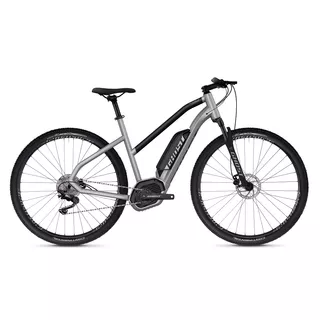 Dámsky crossový elektrobicykel Ghost Hybride Square Cross B2.9 Ladies 29" - model 2019 - Iridium Silver / Jet Black - Iridium Silver / Jet Black