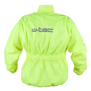 Moto pláštenka W-TEC Rainy - fluo žltá