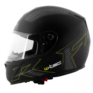 Moto prilba W-TEC V159 - Black Elementor Green