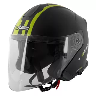 Moto prilba W-TEC V586 - biela perleť