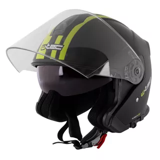 Moto prilba W-TEC V586 - biela perleť