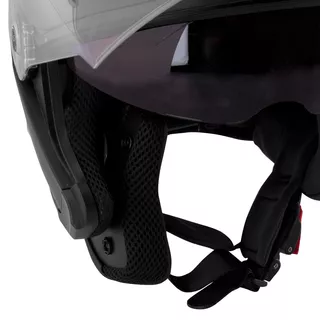 Moto prilba W-TEC V586 - biela perleť