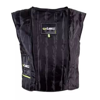 Pánska kožená moto bunda W-TEC Velocity - čierna-fluo