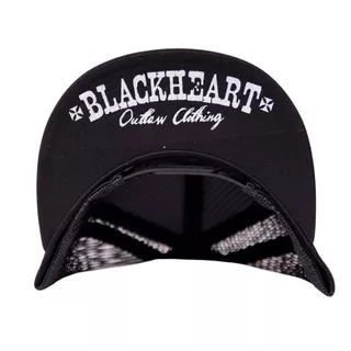 Šiltovka BLACK HEART Chopper King Trucker BLK - čierna