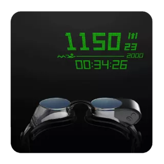 Plavecké okuliare s AR Holoswim 2 Pro