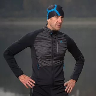 Športová čiapka Attiq Lycra Thermo - Vertical Blue