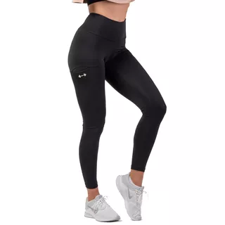 Dámske legíny s vysokým pásom Nebbia Active 402 - Pink - Black