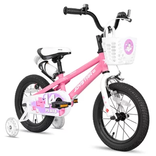 Detský bicykel Joystar Pluto 12" • 82-105 cm - ružová