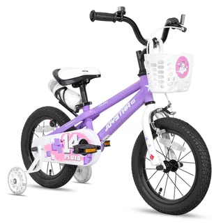 Detský bicykel Joystar Pluto 12" • 82-105 cm - fialová