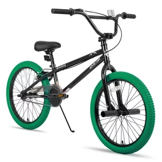 BMX bicykel Joystar Brockway 24" - zeleno-čierna