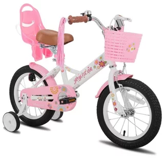 Detský bicykel Joystar Little Daisy 12" • 82-105 cm - biela