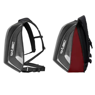 Škrupinový moto batoh W-TEC Shellter - 2.akosť