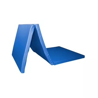 Skladacia gymnastická žinenka inSPORTline Pliago 195x90x5 cm - modrá