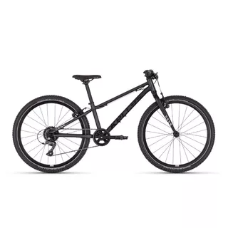 Juniorský bicykel KELLYS NAGA AIR 70 24" - model 2025 - čierna