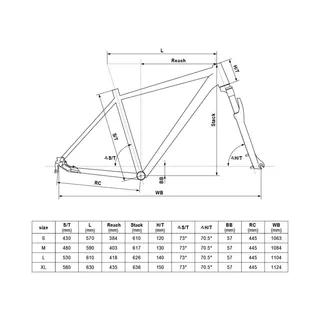 Pánsky crossový bicykel KELLYS PHANATIC 70 28" 9.0 - Pine Green