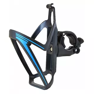 Košík s úchytom Nexelo Bottle Cage - čierno-modrá - čierno-modrá