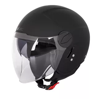 Prilba na skúter W-TEC Vernante - 2.akosť - Glossy Black