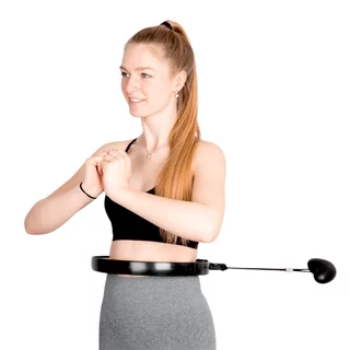 Masážna obruč inSPORTline Weight Hoop Feel 69-108 cm