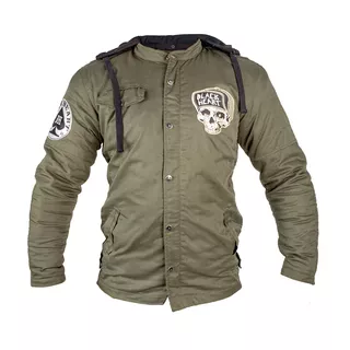 Pánska bunda W-TEC Black Heart Khaki Jacket s aramidom - 2.akosť - Garage Built - Garage Built