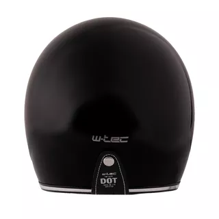 Moto prilba W-TEC YM-629SV so slnečnou clonou - čierna- lesk
