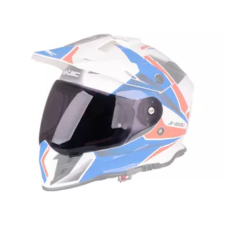 Náhradné plexi pre prilbu W-TEC Valso/V331 PR s prípravou pre Pinlock® - zrkadlovo dýmové - stredne dymová