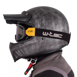 Retro okuliare W-TEC Chesster - čierna