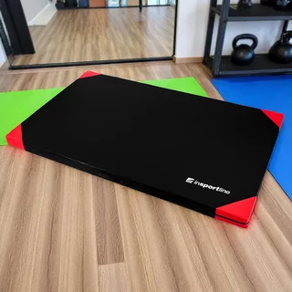 Gymnastická žinenka inSPORTline Munakor T60 200x120x10 cm - čierna - čierna