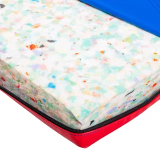 Gymnastická žinenka inSPORTline Gabyk T90 200x120x6 cm - modrá