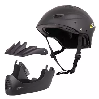 Downhill prilba W-TEC Campanero Matt Black
