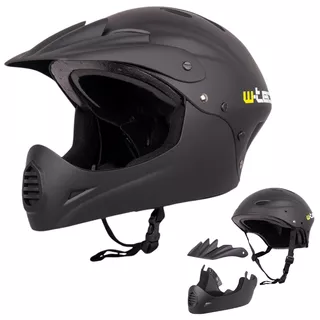 Downhill prilba W-TEC Campanero Matt Black