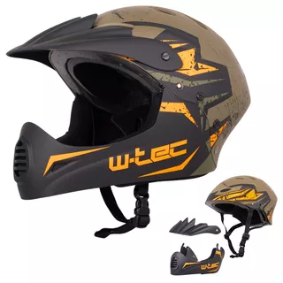 Downhill prilba W-TEC Campanero Matt Green